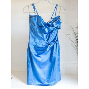 Lipsy Blue Dress US 8 (but fits small)